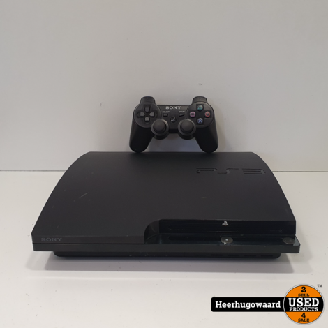 Playstation 3 Slim 160GB Zwart Compleet in Nette Staat