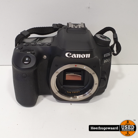 Canon Eos 80D Losse Body incl. 2x Accu en Oplader in Zeer Nette Staat