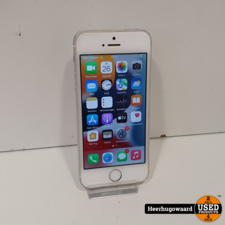iPhone SE 32GB Silver in Goede Staat - Accu 98%