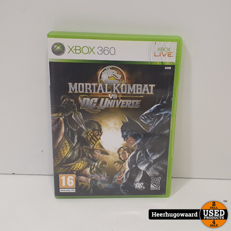 Xbox 360 Game: Mortal Kombat vs DC Universe