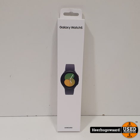 Samsung Galaxy Watch 5 40MM Graphite WiFi + 4G Nieuw in Seal