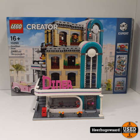 Lego Creator Expert 10260 Downtown Diner Compleet met Doos