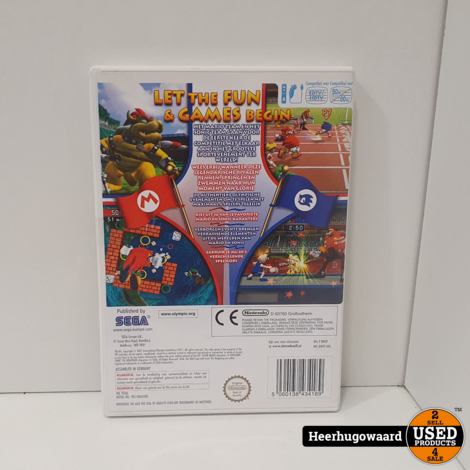 Nintendo Wii Game: Mario en Sonic op de Olympische Spelen