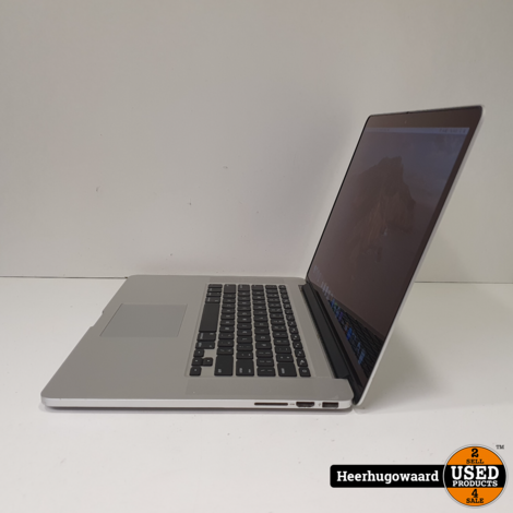 MacBook Pro 15 inch Mid 2014 - i7 2.2GHz 16GB RAM 256GB SSD 518 Cycli