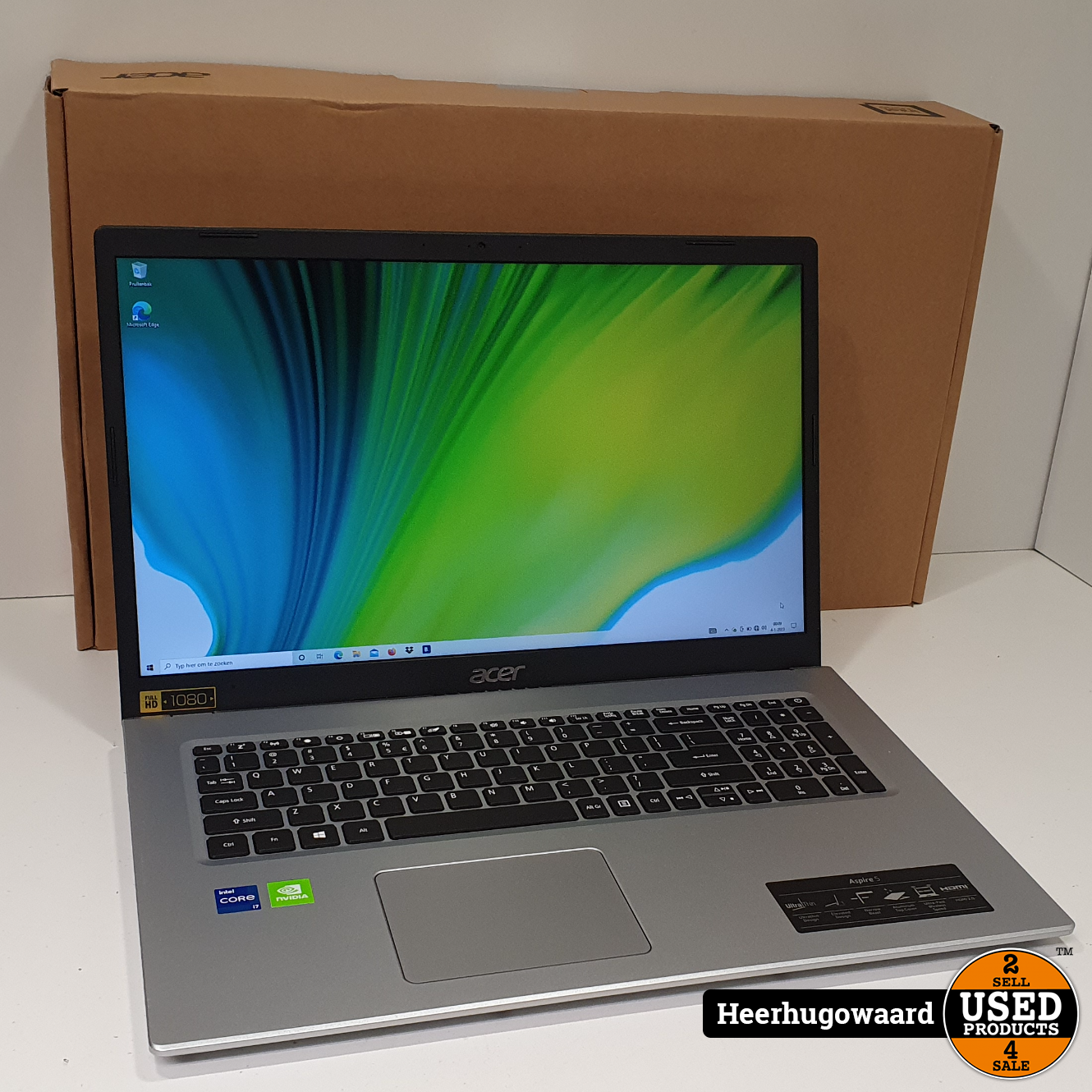 Acer 5 A517-52G-75YB 17,3'' Laptop ZGAN Compleet in Doos - Mediamarkt Garantie - Products Heerhugowaard