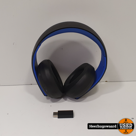 Playstation 4 Gold 7.1 Gaming Headset Blue in Nette Staat