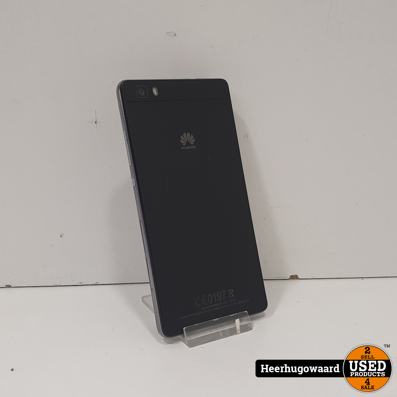 tarief Beide schild Huawei P8 Lite 16GB Black in Goede Staat - Used Products Heerhugowaard