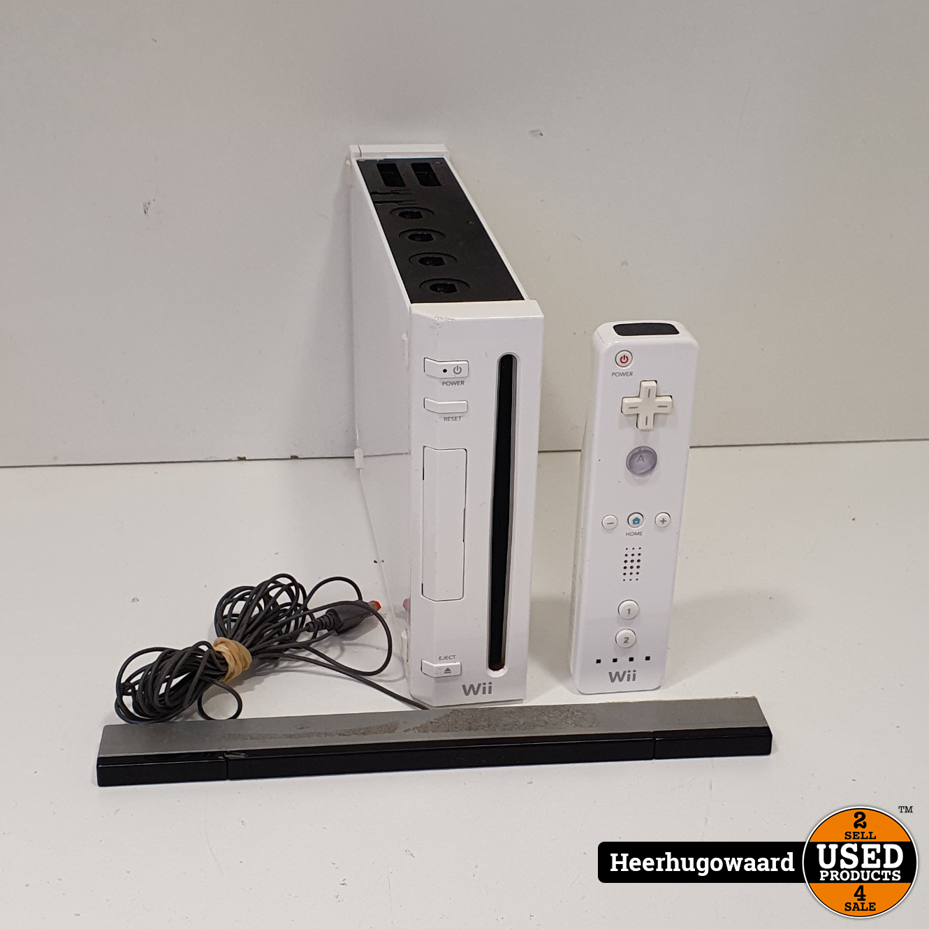 Nintendo Wii Wit incl. Controller in Goede Used Heerhugowaard