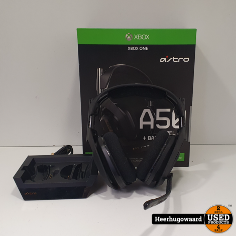 Astro A50 V1 Wireless Gaming Headset Compleet in Nette Staat