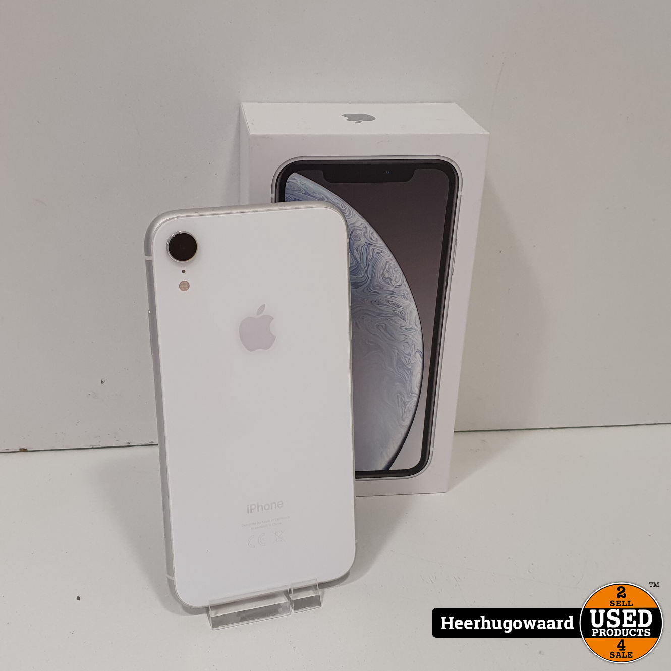 iPhone XR 64GB White in Goede Staat - Accu 87% - Used Products