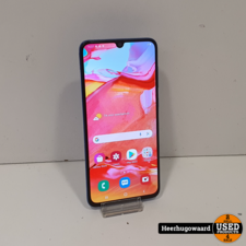 Samsung Galaxy A70 128GB Blue in Nette Staat