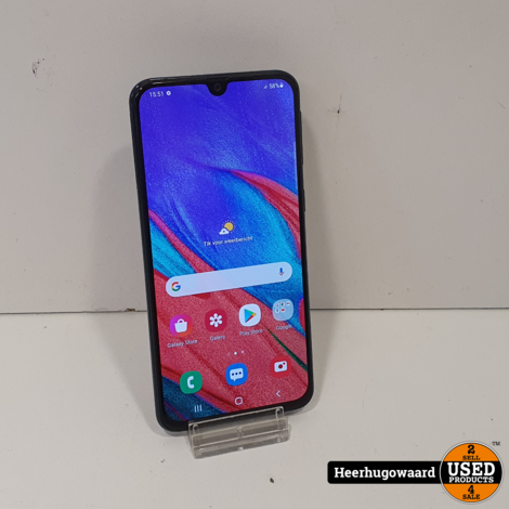 Samsung Galaxy A40 64GB Black in Nette Staat