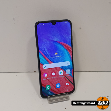 Samsung Galaxy A40 64GB Black in Nette Staat