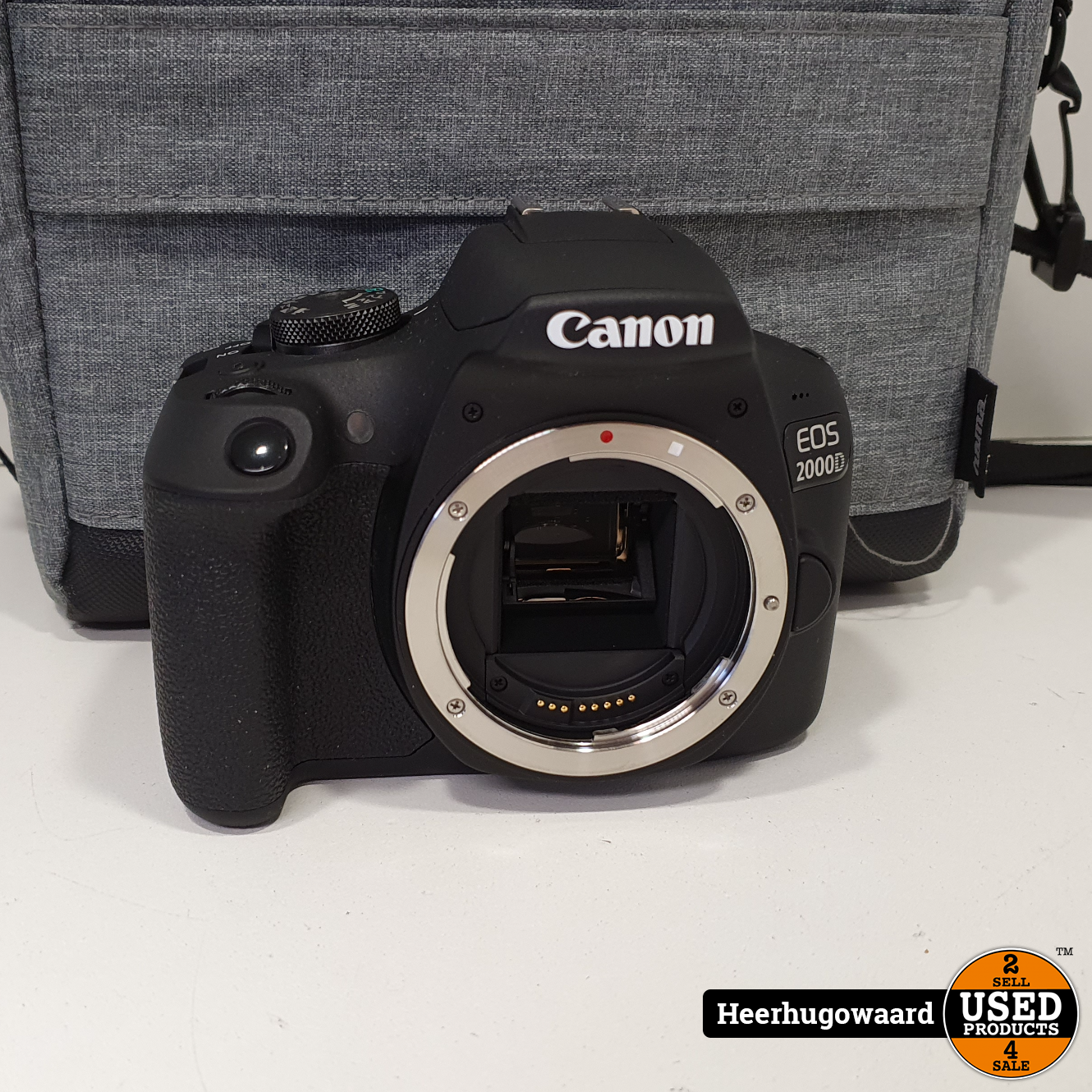 Canon EOS 2000D EF-S 18-55mm DC + Cameratas + SD Kaart Used Products Heerhugowaard