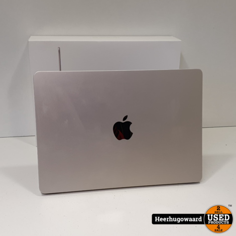 MacBook Air 13,6 inch 2022 Goud Compleet in Zeer Nette Staat - M2 8GB 512GB SSD QWERTZ
