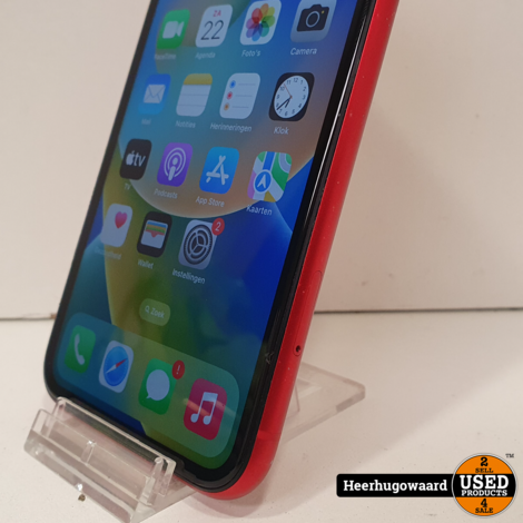 iPhone 11 64GB Rood in Nette Staat - Accu 81%