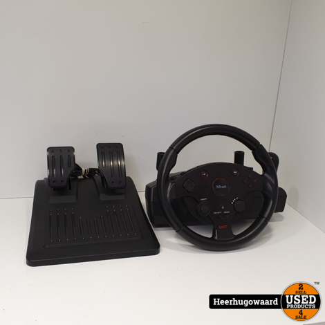 Trust GXT 288 Racing Wheel PS3-PC Compleet in Nette Staat