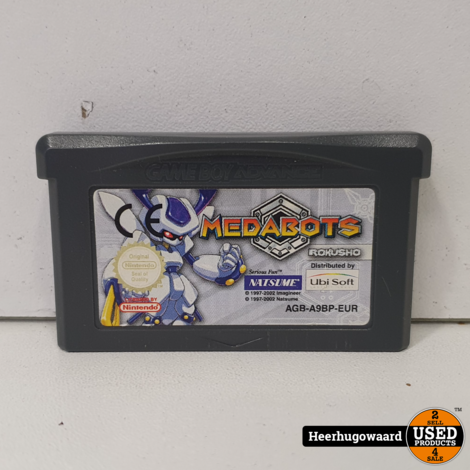 Nintendo Gameboy Advance Game: Medabots Rokusho Losse Game in Nette Staat