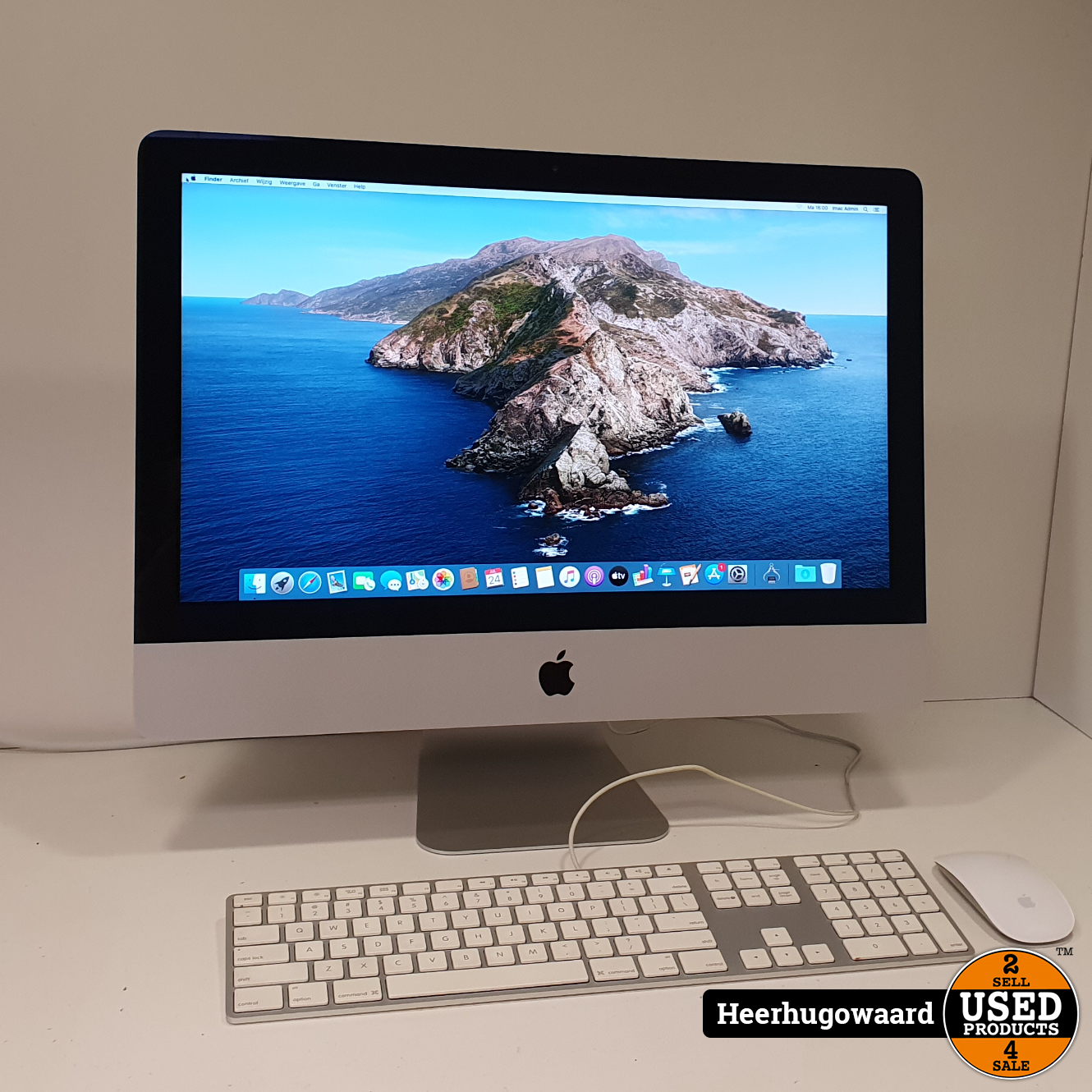 iMac 21,5'' incl. Magic Mouse en Keyboard - i5 8GB 1TB - Used Products Heerhugowaard
