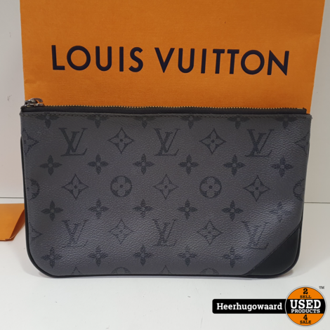 Louis Vuitton Trio Messenger Monogram Eclipse Canvas incl. Bon