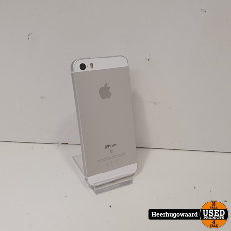 iPhone SE 2016 32GB Silver in Nette Staat - Accu 93%