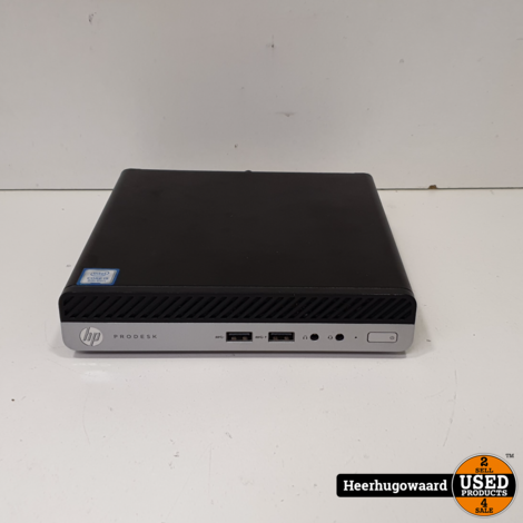 HP ProDesk 400 G5 Mini Desktop PC - i5-8500 8GB 256GB SSD