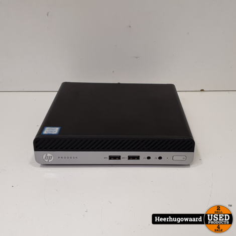 HP ProDesk 400 G5 Mini Desktop PC - i5-8500 8GB 256GB SSD