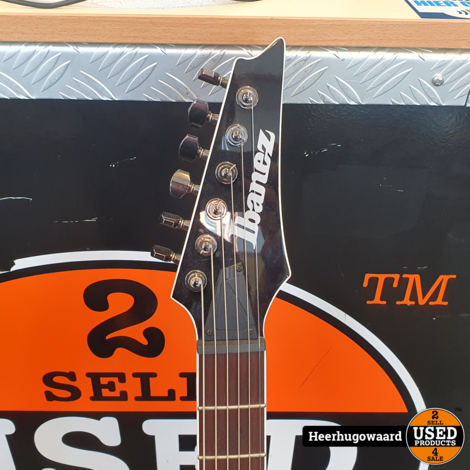 Ibanez Iron Label RGIB21-BK Black Elektrische Gitaar in Zeer Nette Staat