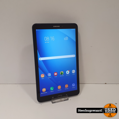 Samsung Tab A 2016 16GB Zwart WiFi + Cellular in Nette Staat