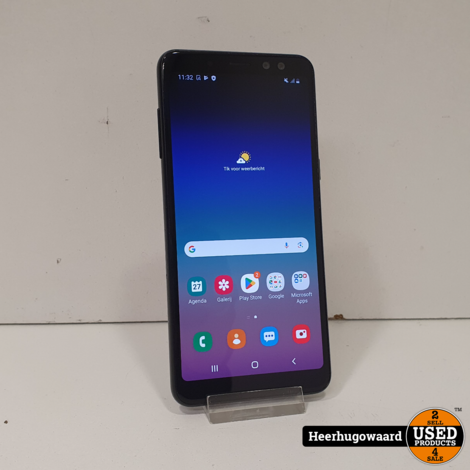 Samsung Galaxy A8 32GB Black in Nette Staat