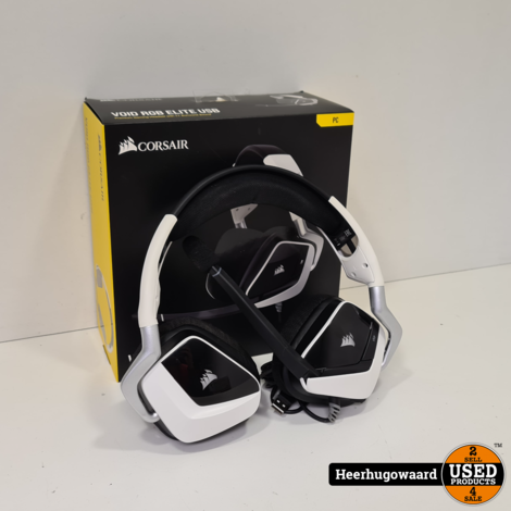 Corsair Void RGB Elite USB Gaming Headset Compleet in Goede Staat