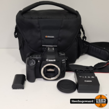 Canon EOS 80D Body incl. Accu, Camera Tas en Oplader in Nette Staat