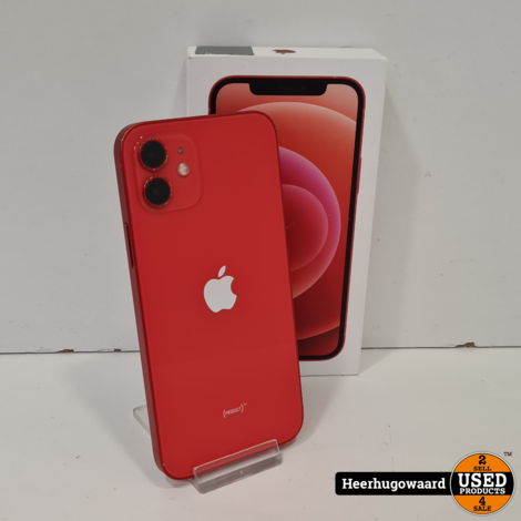 iPhone 12 256GB Red in Goede Staat - Accu 86%
