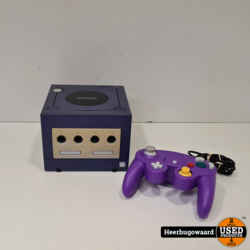 Nintendo Gamecube Console Paars incl. 3rd Party Controller in