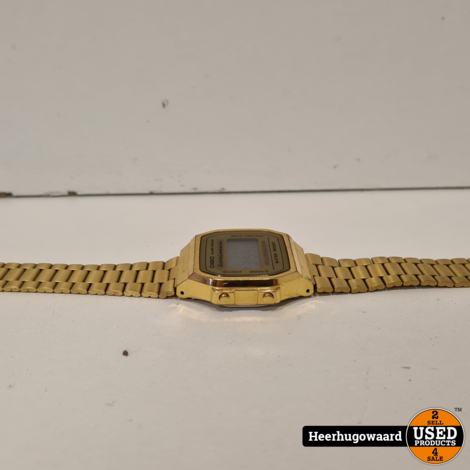 Casio Vintage Iconic A168 Gold in Goede Staat