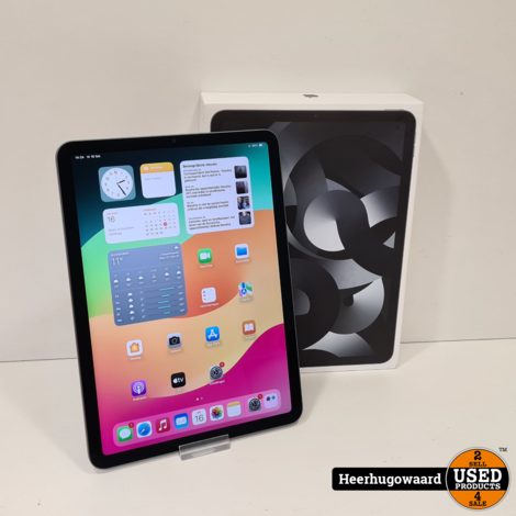 iPad Air 5 10.9 (2022) 64GB WiFi Compleet in Zeer Nette Staat