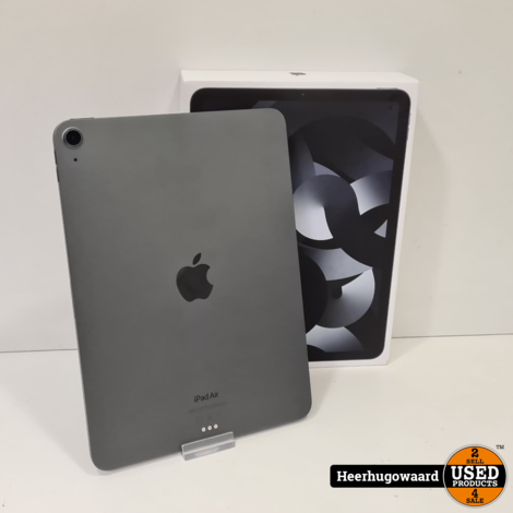 iPad Air 5 10.9 (2022) 64GB WiFi Compleet in Zeer Nette Staat