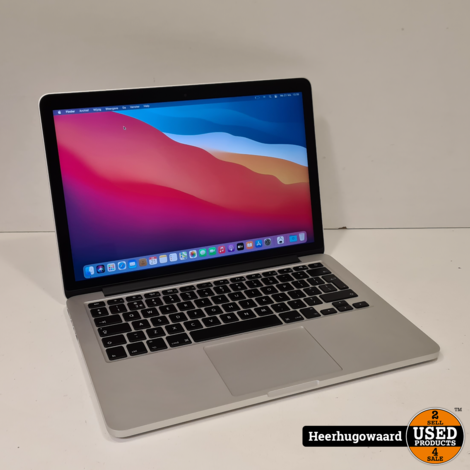 MacBook Pro 13 inch 2014 - i5 2,6GHz 8GB RAM 256GB SSD 133 Cycli