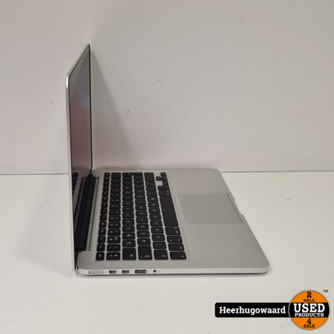 MacBook Pro 13 inch 2014 - i5 2,6GHz 8GB RAM 256GB SSD 133 Cycli