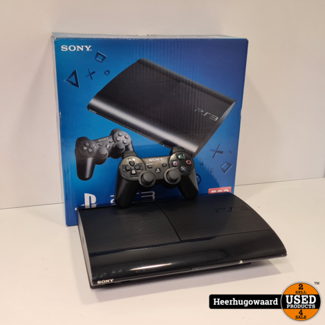 Playstation 3 Ultra Slim 500GB Compleet in Nette Staat