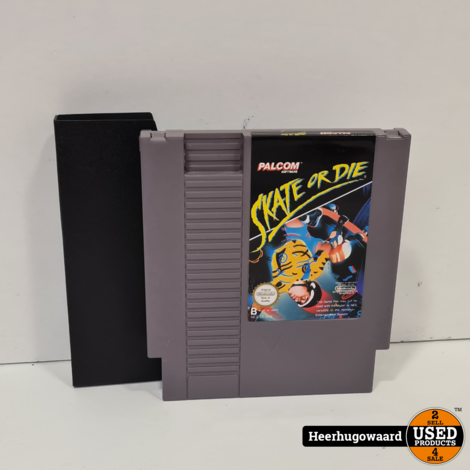 Nintendo NES Game: Skate or Die in Nette Staat