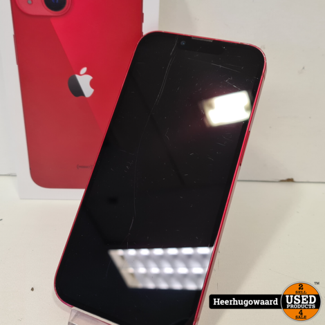 iPhone 13 128GB Rood in Nette Staat - Accu 85%