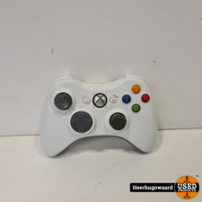 Xbox 360 Controller Wit Origineel in Goede Staat