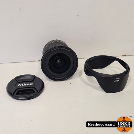 Nikon AF-P Nikkor 10-20MM DX VR Lens in Nette Staat