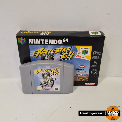 Nintendo 64 Game: Excitebike 64 incl. Doosje