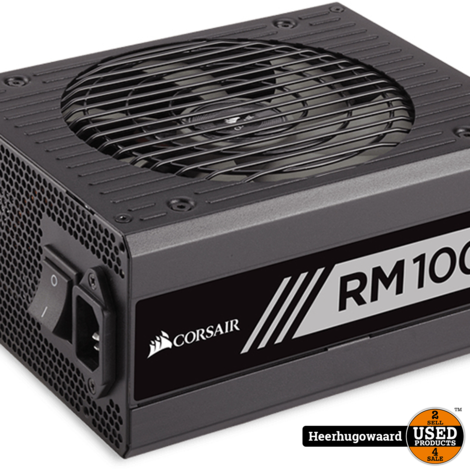 Corsair RM1000X PC Power Supply 1000 Watt 80 Plus Gold Nieuw in Seal