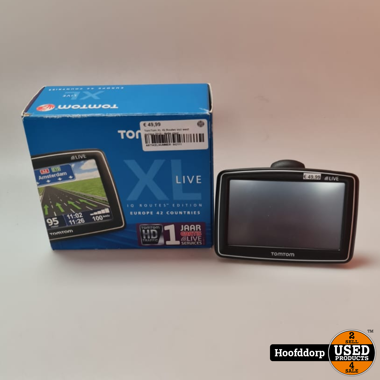 TomTom XL IQ Routes incl europa 2019 | Nette staat Used Products Hoofddorp