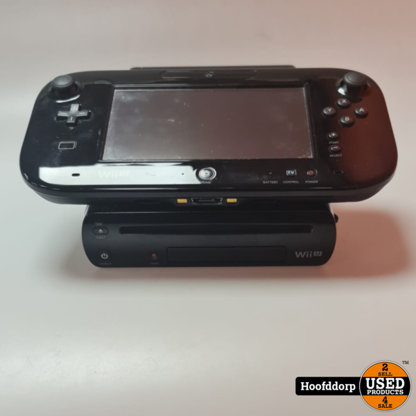 Nintendo Wii U 32gb Black Used Products Hoofddorp