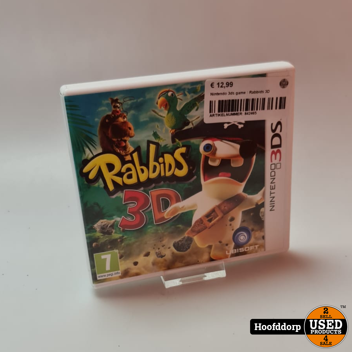 Nintendo 3ds game Rabbids 3D Used Products Hoofddorp