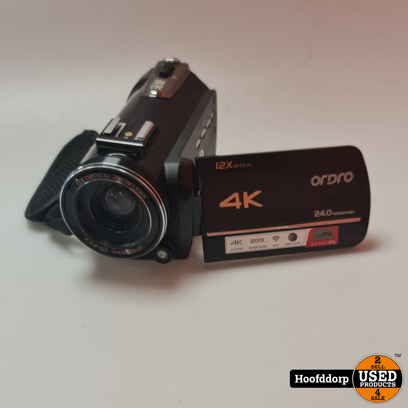 ordro HDR AC5 4H Hd Camera in koffer - Used Products Hoofddorp